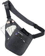 WATERFLY Sling Crossbody Chest Bag: Slim Anti-Theft Cross Body Bag Over Shoulder Backpack Stealth Side Pack Man Woman - Image 3